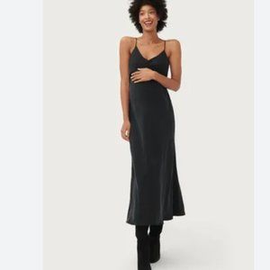 HATCH V-Neck Long Dress Size: S